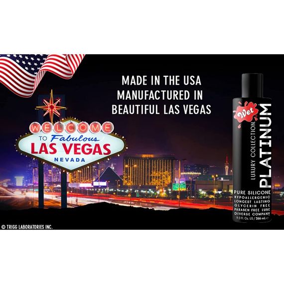 Лубрикант на силіконовій основі Wet Platinum, 266 мл | Зображення 4