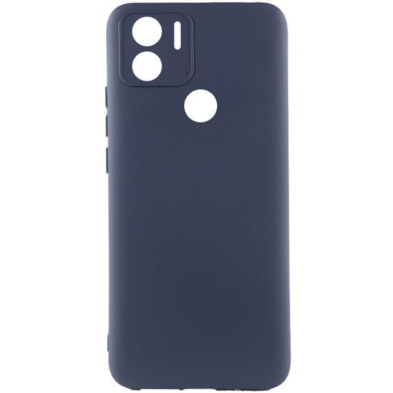 Чехол Silicone Cover Lakshmi Full Camera (A) для Xiaomi Redmi A1+ / Poco C50 / A2+ Full camera, Синий / Midnight Blue