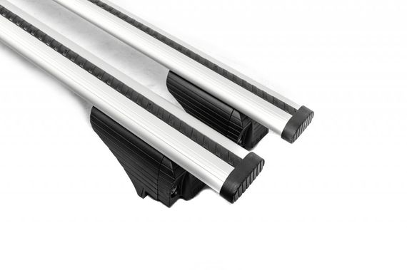 Багажник (поперечини) на звичайні рейлінги під ключ Wizard V1 (2 шт) 115 см, Чорний для Volkswagen T6 2015-2024 рр | Зображення 7