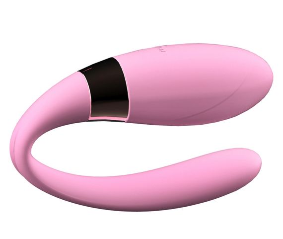 Вибромассажер для пар с пультом ДУ - Boss Series V-Vibe Pink USB 7 Function, BS6200001 sexstyle | Зображення 7