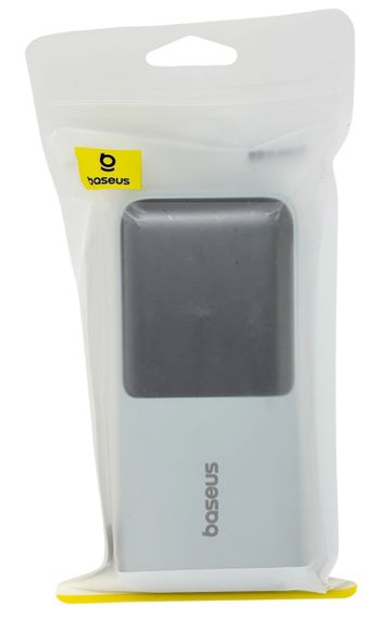 Power Bank 20000 mAh 22,5 W BASEUS реальна ємність зовнішній акумулятор з кабелями павербанк | Зображення 1