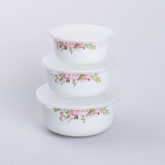 Набор пищевых контейнеров керамических Rose Hip 0,55/0,95/1,35 л | Зображення 3