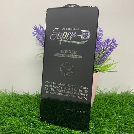 Захисне скло 5D для Oppo F17 Pro Mietubl чорне