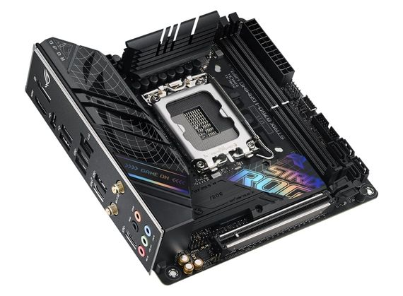 Материнcкая плата ASUS ROG STRIX B760-I GAMING WIFI s1700 B760 2xDDR5 M.2 HDMI DP Wi-Fi BT mITX 90MB1D90-M1EAY0 | Зображення 5