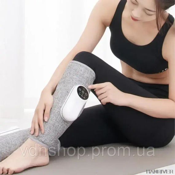 Бездротовий повітряно-компресійний масажер на ногу з нагріванням PORTABLE CALF MASSAGER | Зображення 2