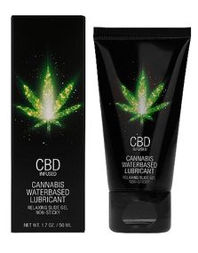 Універсальний лубрикант Shots-CBD Cannabis Waterbased Lubricant, 50 ml sexstyle
