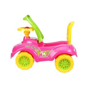 Толокар Принцеса дитячий чотириколісний Technok Toy 6689 Рожевий з жовтим