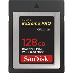 Карта памяти SanDisk 128GB CFExpress Extreme PRO (SDCFE-128G-GN4NN)