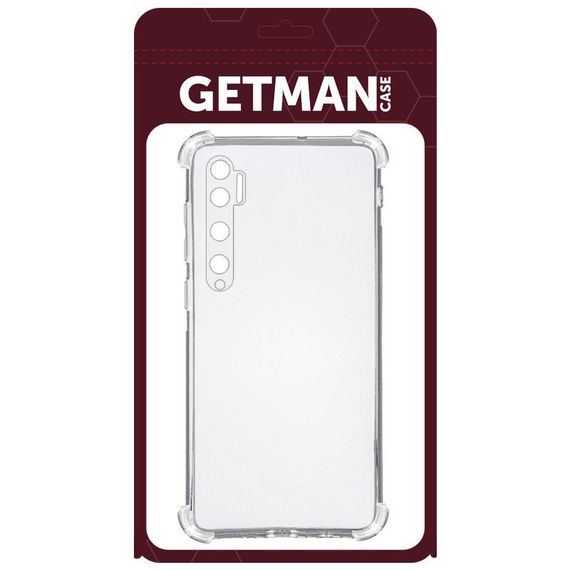 TPU чохол GETMAN Ease logo посилені кути для Xiaomi Mi Note 10 / Note 10 Pro / Mi CC9 Pro | Зображення 1