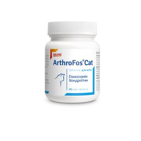 Витамины для здоровья суставов у котов Dolfos ArthroFos Cat 90 табл