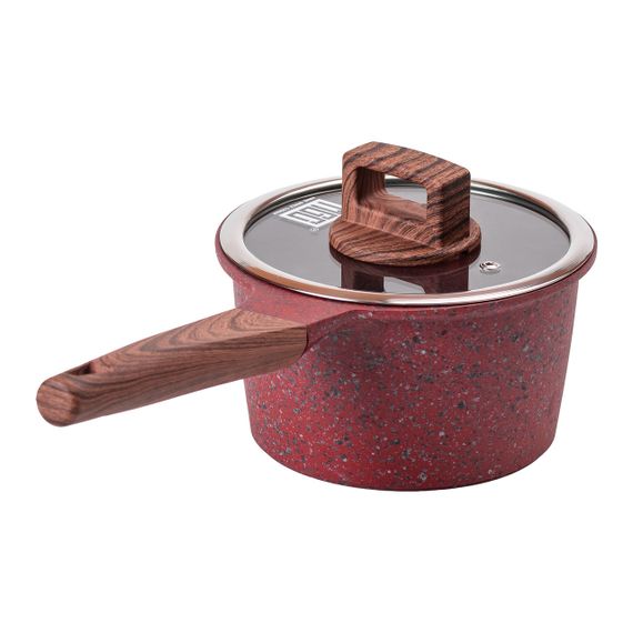 Сотейник з антипригарним покриттям об'ємом 1,6 л та товстим дном Ø 16 см MGC HP-4-444R | Зображення 3