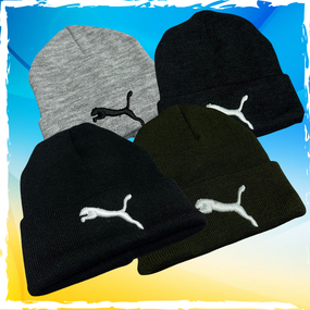 Шапка брендовая универсальная Puma, Пума. Шапка мужская, женская, подростковая, детская