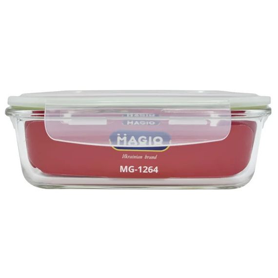 Контейнер харчовий з кришкою Magio MG-1264 1000 мл 21х15.7х7.1 см