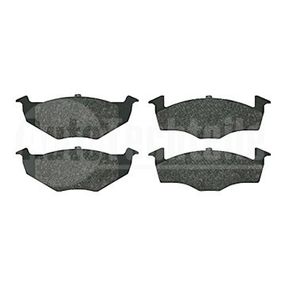 Колодки тормозные передние Skoda Fabia 99-14/ Roomster 07-15/ VW Polo 94-02, AutoTechteile, 369 8009, 0 986