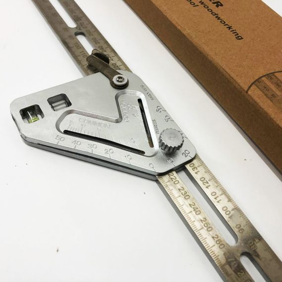 Метричний косинець для столярів TV One якісний | Зображення 1