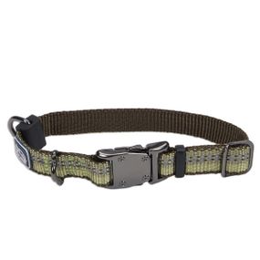 Ошейник светоотражающий для собак Coastal K9 Explorer Collar, 20-30 см, зеленый
