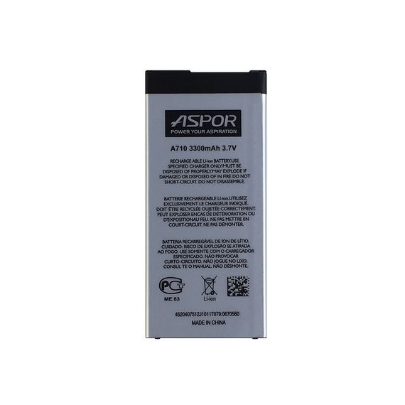 Аккумулятор Aspor EB-BA710ABE для Samsung A710/A7 2016