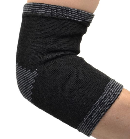 Налокітники Power System PS-6001 Elbow Support Black/Grey (пара) M | Зображення 1