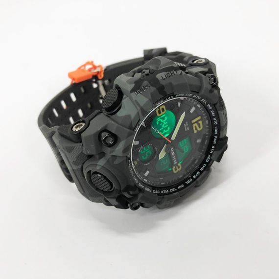 Годинники наручні електронні тактичні SKMEI, Тактичний військовий годинник для ЗСУ TS-24 | Зображення 8