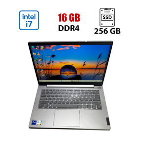 Ультрабук Lenovo ThinkBook 14 G2 / 14" (1920x1080) IPS Touch / Intel Core i7-1165G7 (4 (8) ядра по 2.8 - 4.7 GHz) / 16 GB DDR4 / 256 GB SSD / Intel Iris Xe Graphics / WebCam б/в