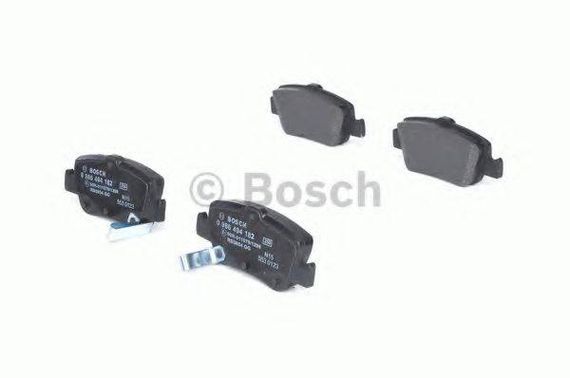 Комплект гальмівних колодок - дискові BOSCH 0986494182 на TOYOTA ALTIS седан (E15_)