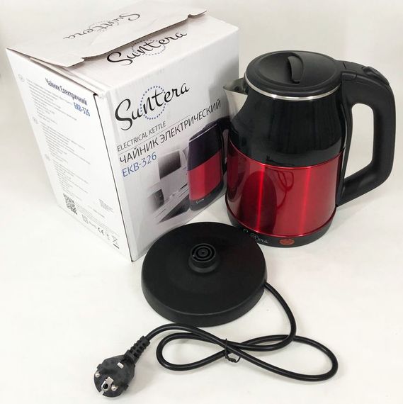 Потужний електричний чайник для дому Suntera, Електричний чайник з функцією автовідключення RG-58