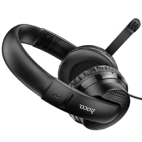 Навушники HOCO W103 Magic tour gaming headphones Black | Зображення 3