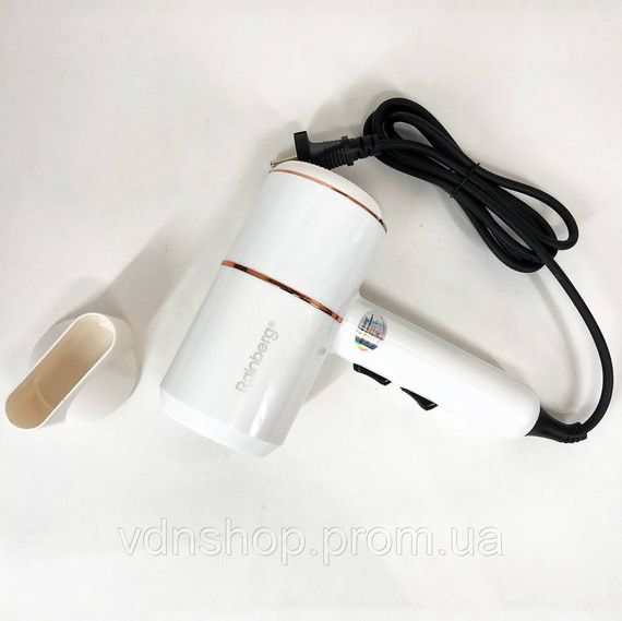 Фен для укладання волосся універсальний Rainberg RB-2211, Потужний універсальний фен DR-22 | Зображення 3