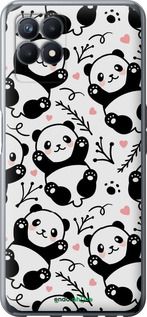 Чохол на Realme Narzo 50 Панди "4318u-3066-2448"