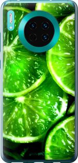 Чохол на Huawei Mate 30 Зелені часточки лимона "852u-1773-2448"