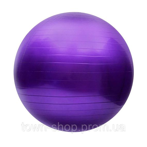 Мяч для фитнеса B6580(Violet) 65 см, фиолетовый