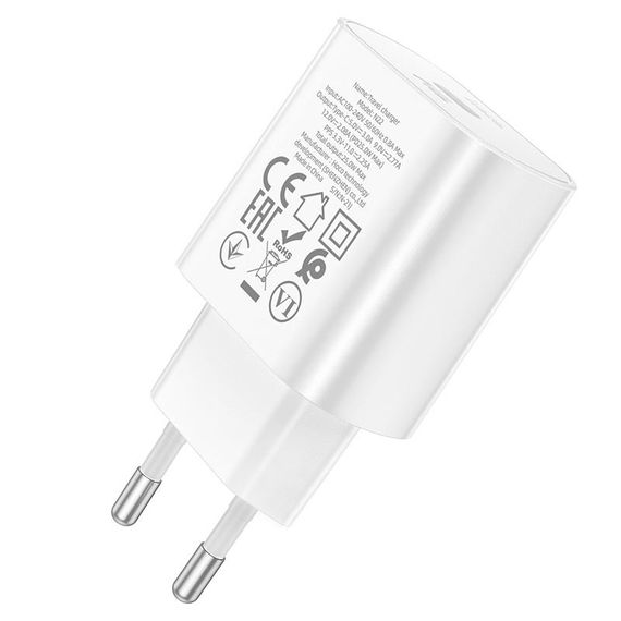 МЗП Hoco N22 Jetta PD25W (1USB-C) Білий | Зображення 3
