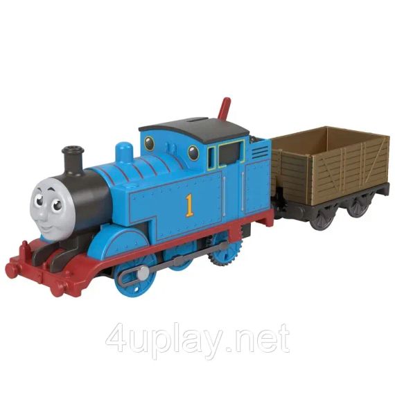 Классический моторизованный поезд Томас из юбилейной серии к 80-летию Thomas & Friends Оригинал Fisher-Price | Зображення 1