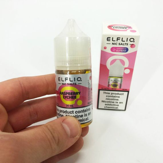 Жидкость ELFLIQ 30 мл 5%. Малина Личи (Raspberry Lychee) | Зображення 1