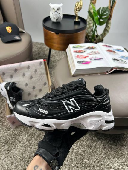 Кроссовки New 1000 Black White Стиль та комфорт на кожен день весна / літо / осінь В4138 | Зображення 3
