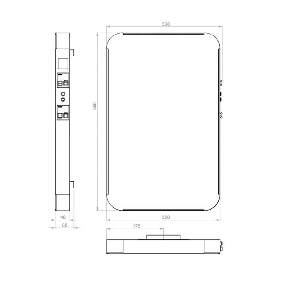 СЗУ VD07, 220V-USB, 100-240V, 5W, 5-5.5V 1A, White | Зображення 2