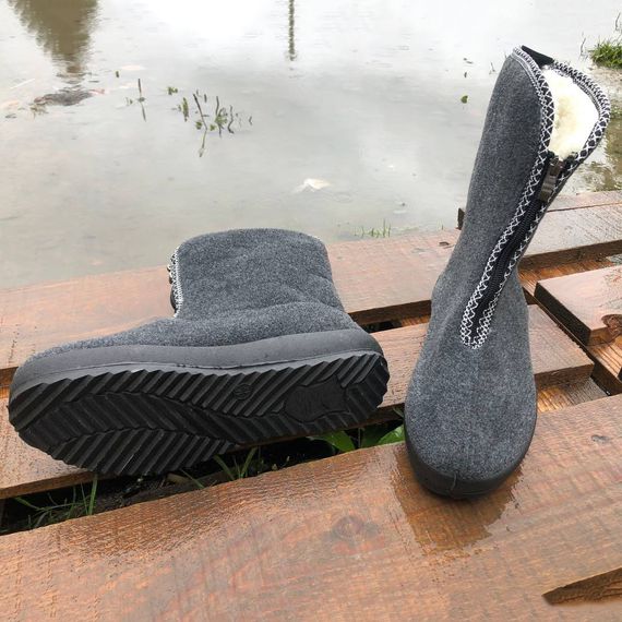 Женские сапоги. Размер 41. Меховые, высокие, утепленные, Бурки на меху, CM-744 Валенки шитые | Зображення 6