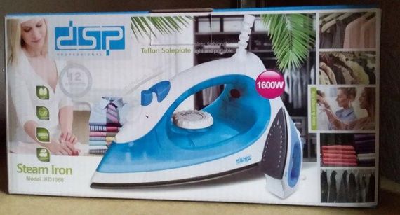 Парова праска з керамічною підошвою XPRO KD-1066 1600 Вт (41003-KD-1066_317) | Зображення 5