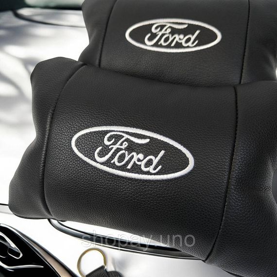 Подушка для водія для авто Ford, Подушка підголівник в подарунок комфорту в авто VB-79 | Зображення 1