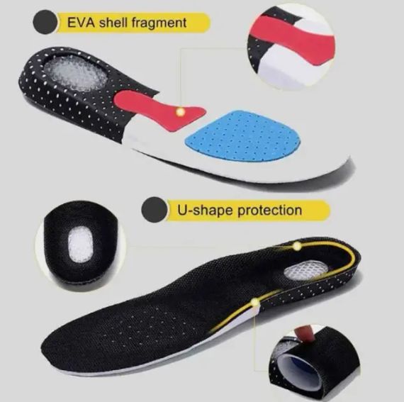 Універсальні ортопедичні устілки з жорстким супінатором та гелевою п'ятою | Зображення 5