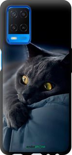 Чохол на Oppo A54 Димчастий кіт "825b-2306-2448"