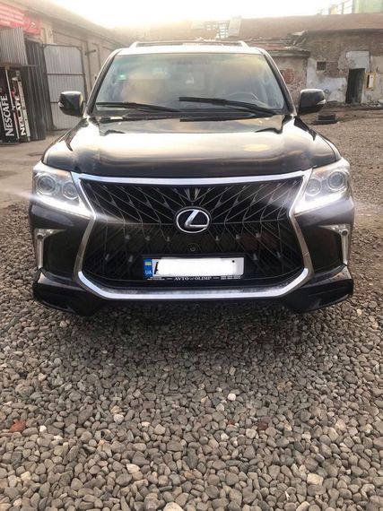 Передний бампер для 2008-2015 в стиле рестайлинга (под покраску) для Lexus LX570 / 450d | Зображення 8