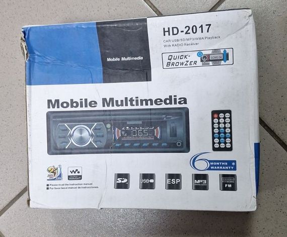 ОЧЕНКА! Автомагнітола 2017 ISO USB+SD+FM+AUX+ пульт (4x50W) (Плохе паковання 3026) | Зображення 1