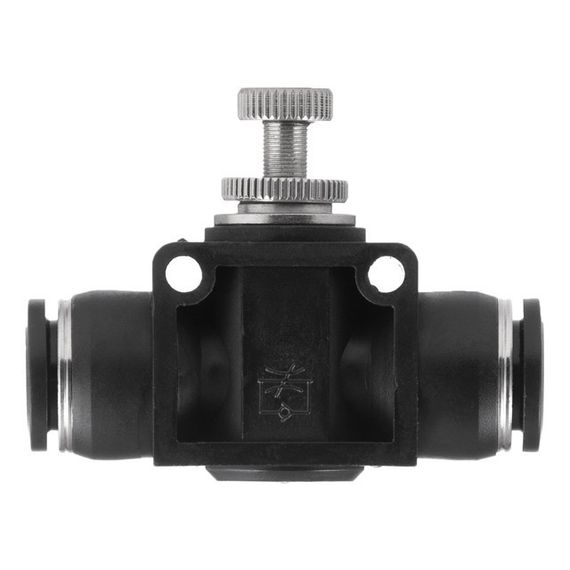 Цангове пряме з'єднання з регулятором, для поліуретанових та ін. шлангів 12*12 мм INTERTOOL PT-2399 | Зображення 2