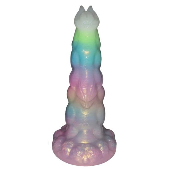 Вибратор люминесцентный с пультом UNIVIBE Unicorn, разноцветный, 25 х 5.7 см sexstyle | Зображення 6