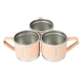 Набір Термос 500 мл + 3 чашки Бежевий