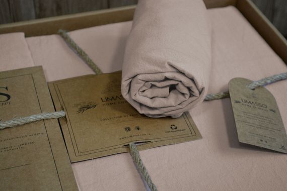 Постільна білизна Limasso Stonewashed Ranforce 200 х 220 см Pale Mavue | Зображення 3