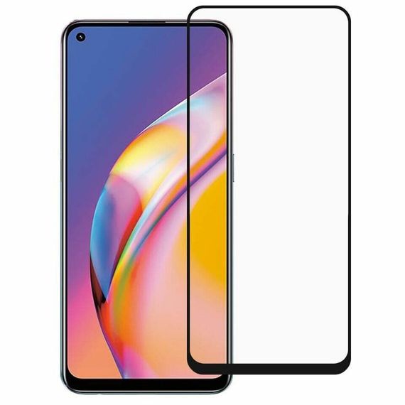 Захисне скло 2.5D на весь екран для Oppo Reno 5 lite