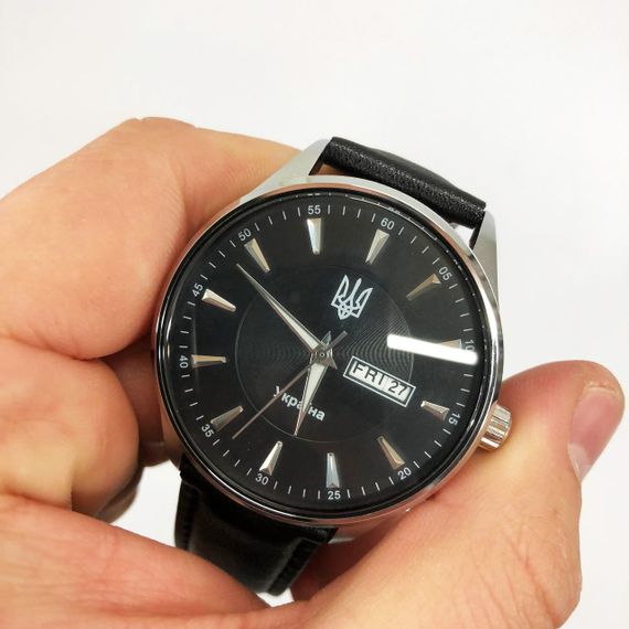 Сталевий чоловічий кварцовий годинник SKMEI 5702/2075SIBK, Красивий чоловічий класичний годинник AS-90 | Зображення 1