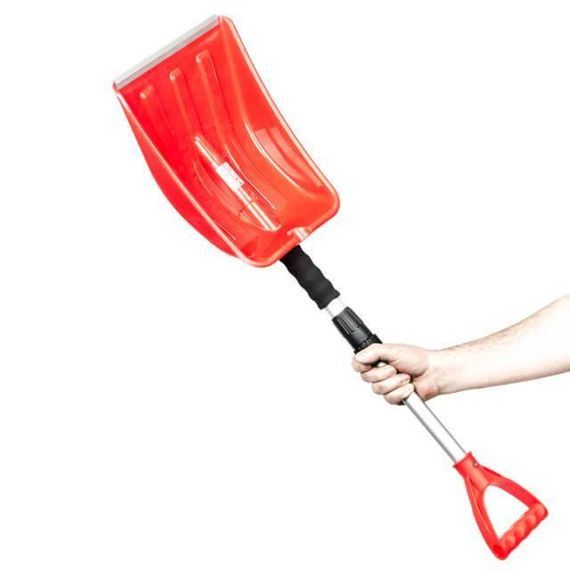 Лопата для снігу автомобільна телескопічна 68-87 см INTERTOOL AT-0132 | Зображення 8